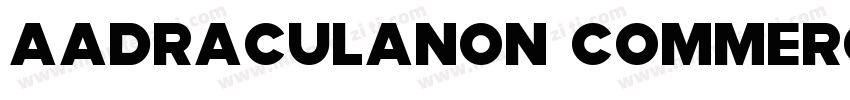 AaDraculaNon CommercialUse字体转换